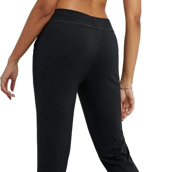 LRG - Champion Women's Jersey Pocket Pant, Black - Picture 2 of 5